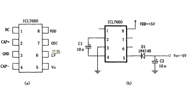 ICL7660 電路