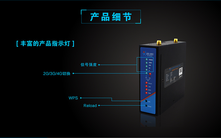 4G無線路由器產品細節(jié)